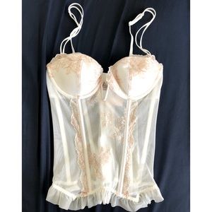 La Senza corset and thong set.